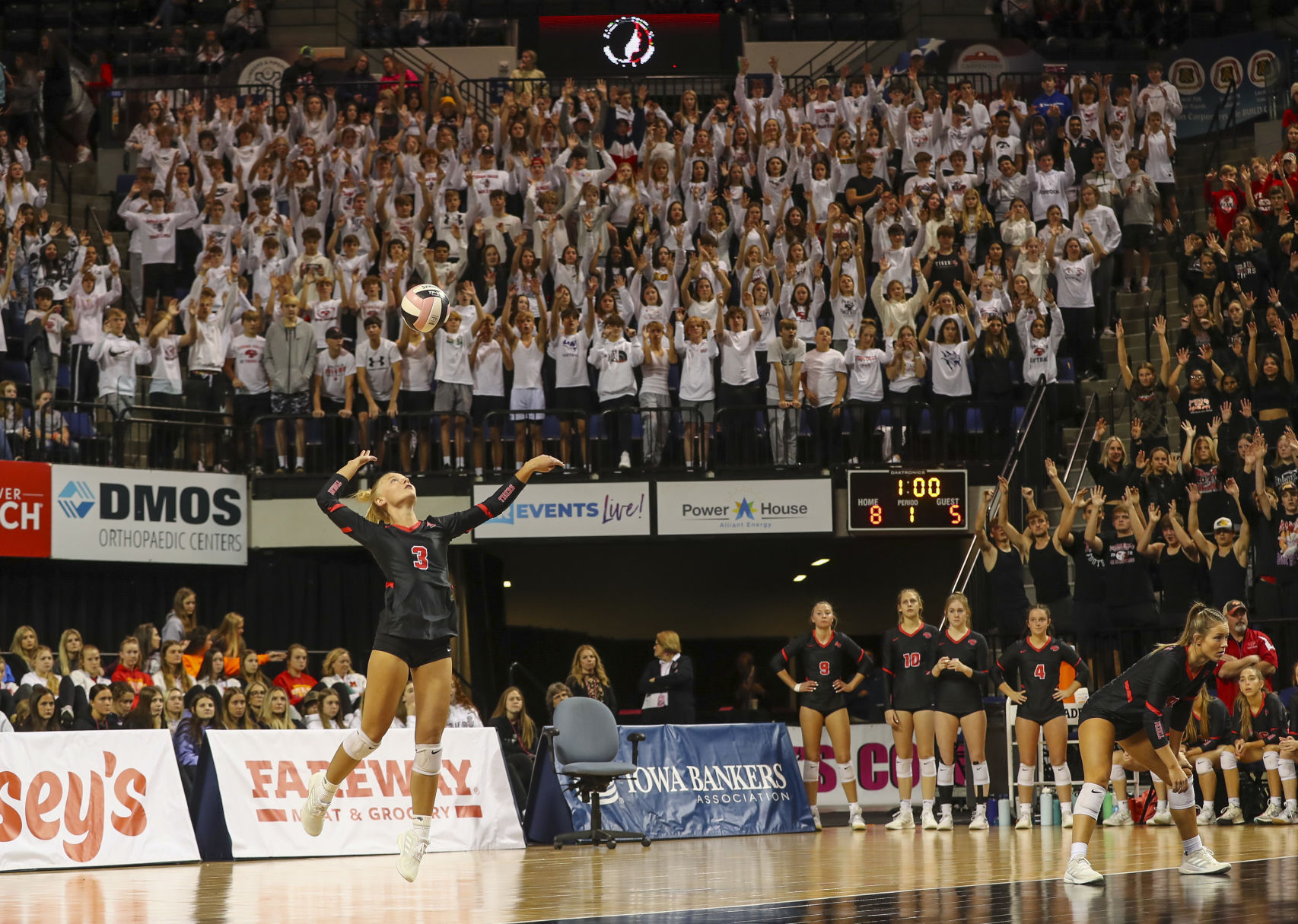 State Volleyball Finals CF 9